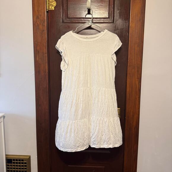 White Tiered Dress - Picture 1 of 1